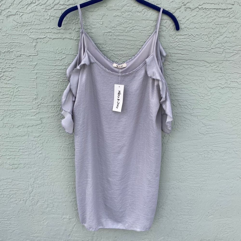 Mikey & Joey Sz L Metallic NWT Dress